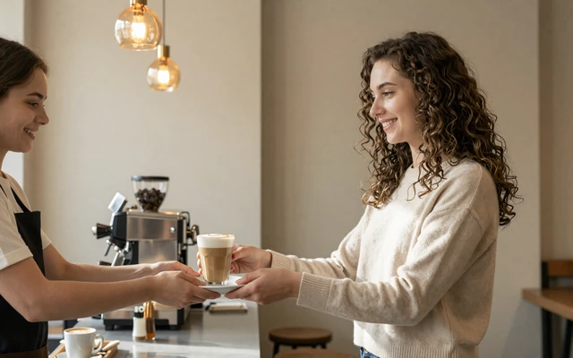 Independent coffee shop on a weekend morning, prime venue for meeting local singles