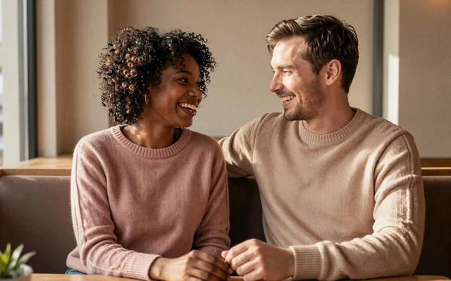 Respectful cross-cultural partner browsing the BBC singles community profiles